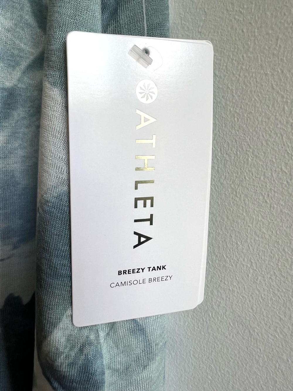 Athleta Teal and Light Blue Breezy Tank - Picture 2 of 7